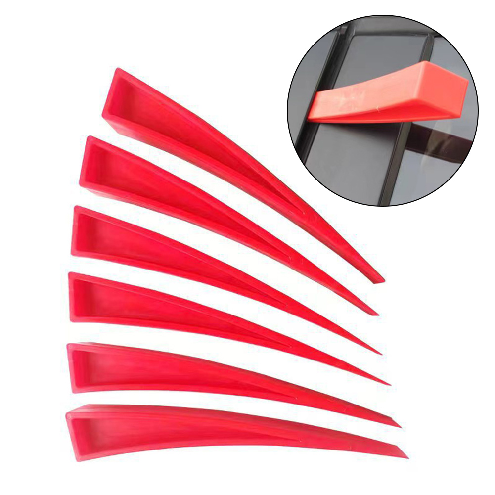Maintenance Workshop Tools - Red Car Door Wedge Panel Paintless