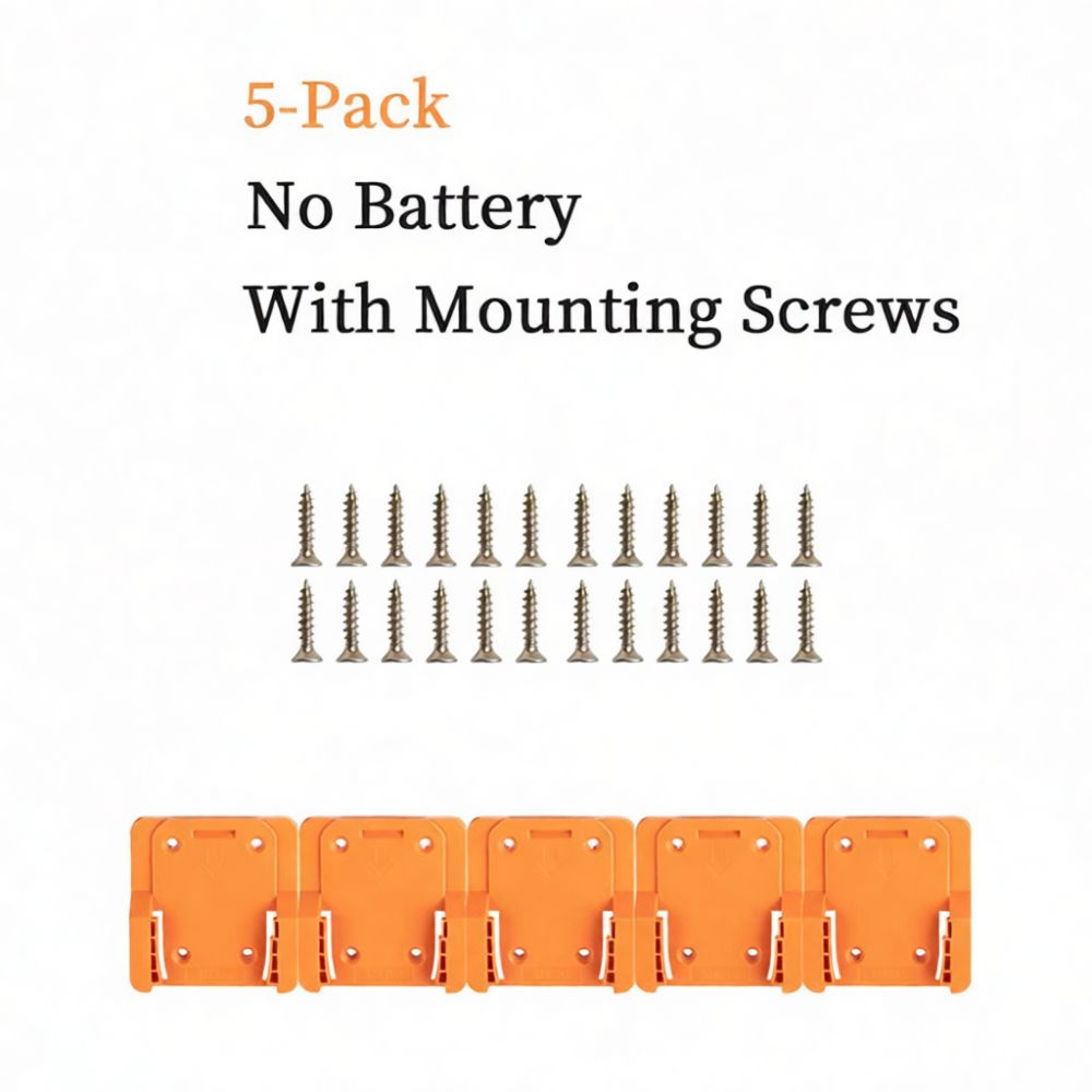 Workshop Tools Display - For For Ridgid 18V Battery Storage