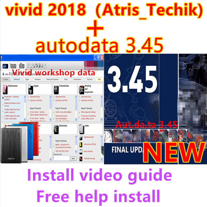 Maintenance Workshop Tools - 2023 hot sell Autodata 3.45+ vivid