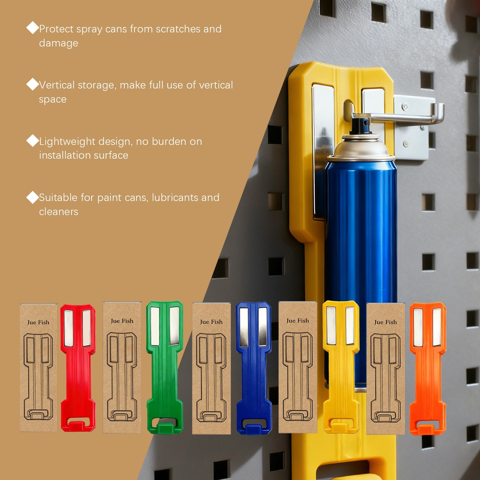 Magnetic Spray Can Holder Kitc - Workshop Tools On Wall recension och pris