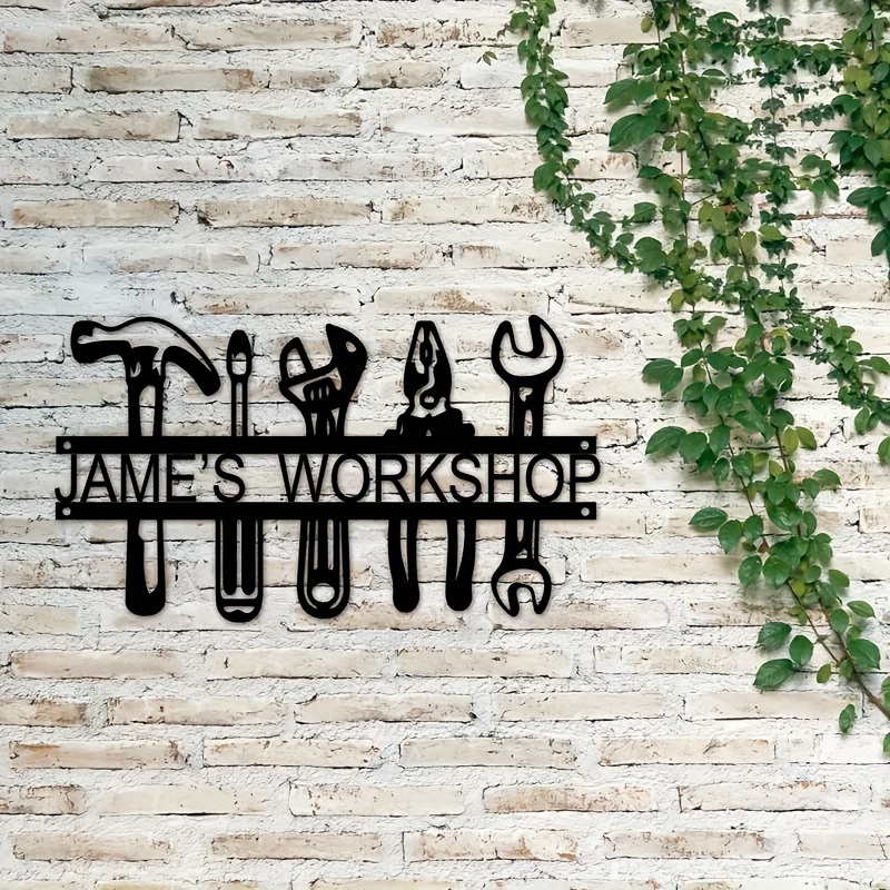 Customized Name Industrial Sty - Workshop Tools Name recension och pris