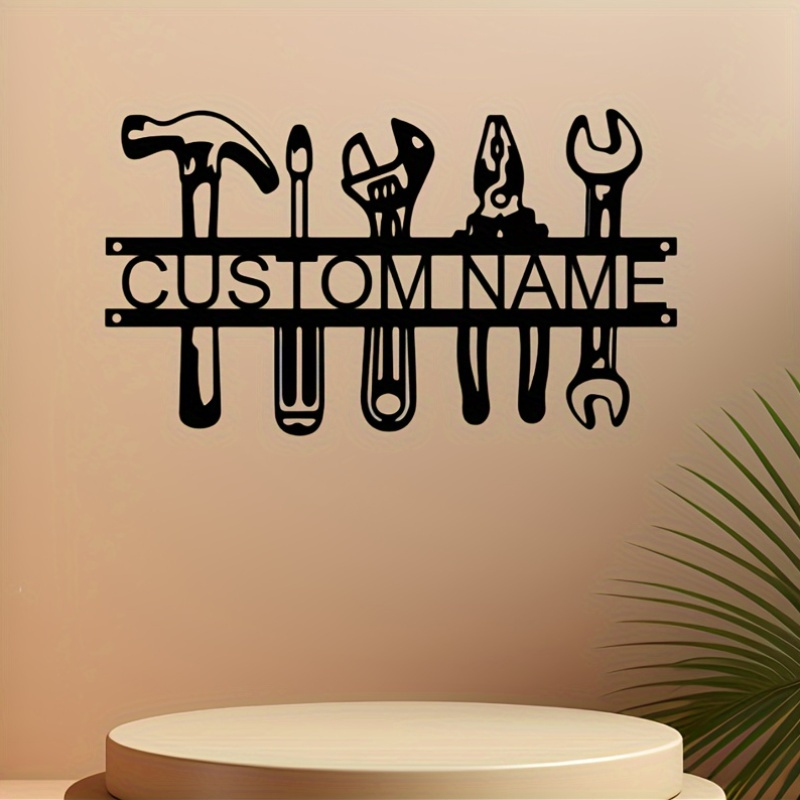 Customized Name Industrial Sty - Workshop Tools Name recension och pris