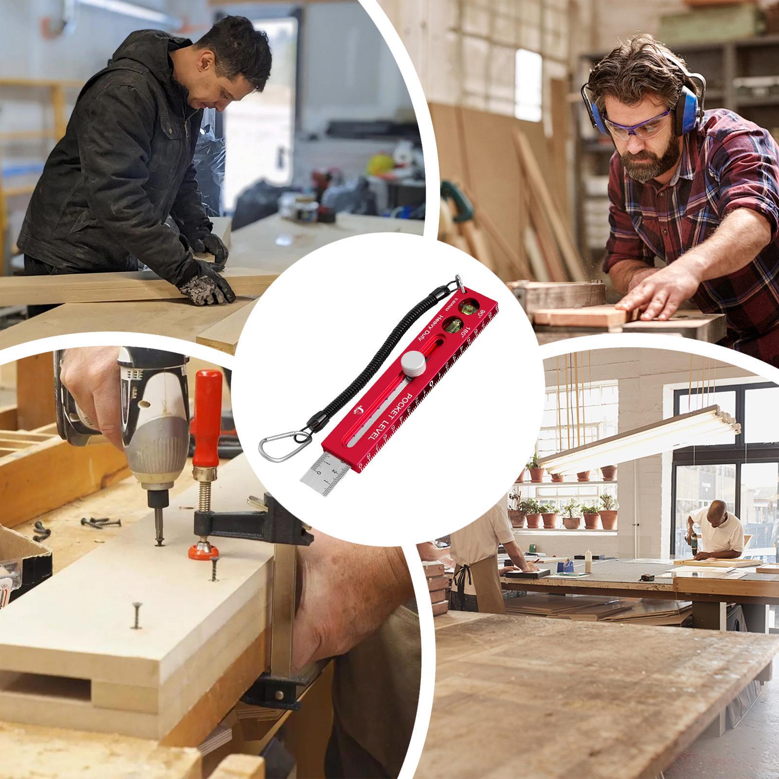 Magnetic Woodworking Ruler Alu - Workshop Marking Tools recension och pris