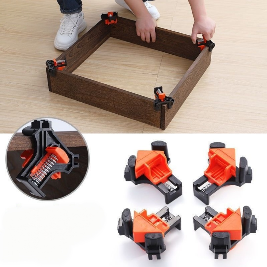 4pcs 90° Right Angle Clamp Fix - Angle Clamp 90 recension och pris