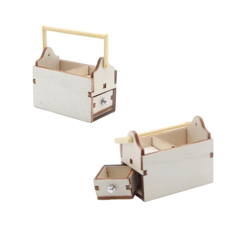 【BS】1/12 Dollhouse Mini Wooden - Workshop Tools Toy recension och pris