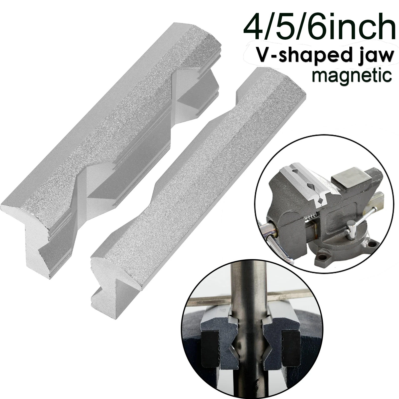 Magnetic Vise Jaws 4/5/6inch V - Workshop Tools Vice recension och pris