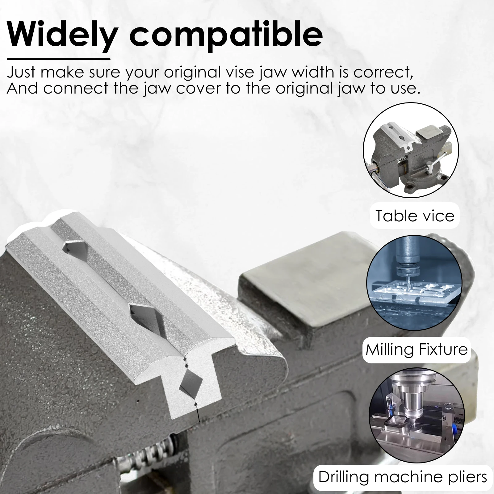 Magnetic Vise Jaws 4/5/6inch V - Workshop Tools Vice recension och pris
