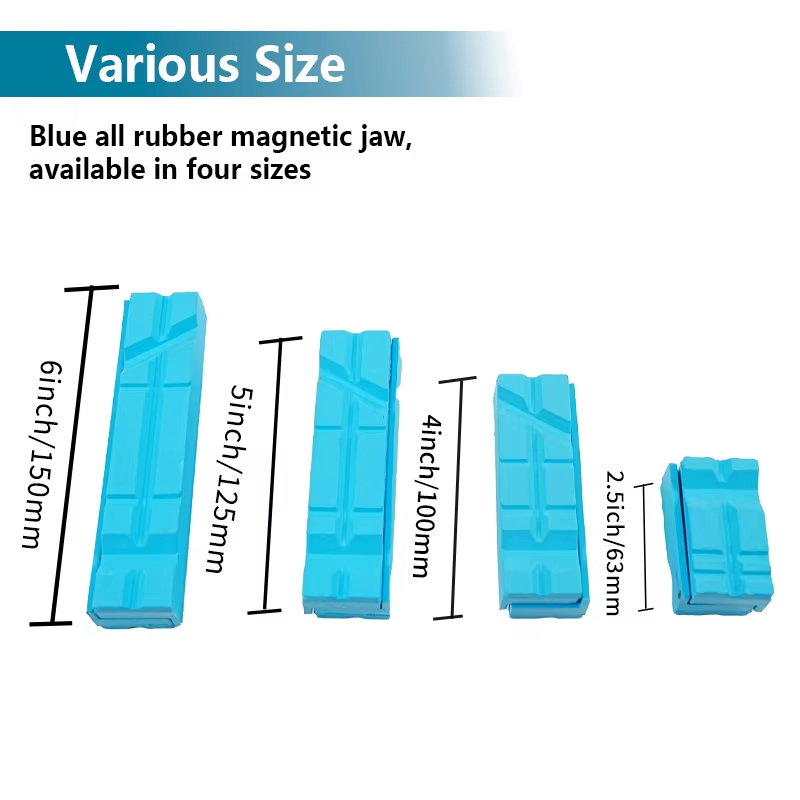 Blue Rubber Vise Magnetic Prot - Workshop Tools Vice recension och pris