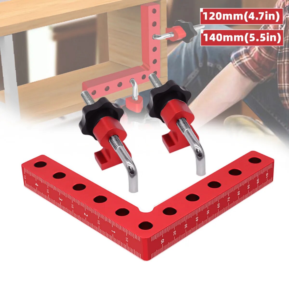 1Set 90 Degree Positioning Squ - Angle Clamp 90 recension och pris