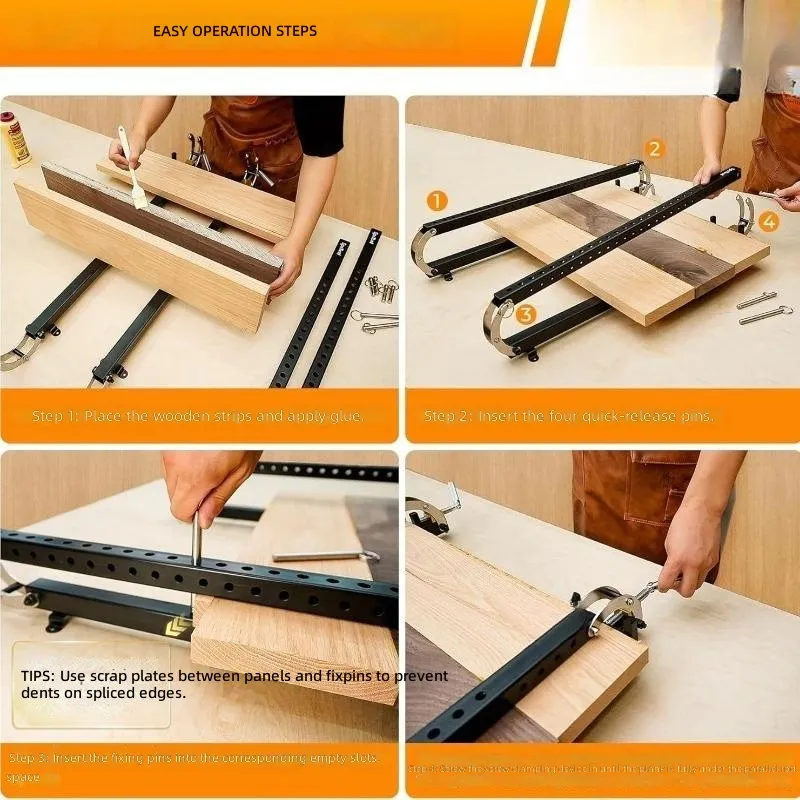 2‑Pack Adjustable Parallel Pan - Workshop Joinery Tools recension och pris
