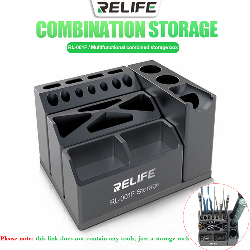 RELIFE RL-001F Storage Box Twe - Screw Organizer Kit recension och pris