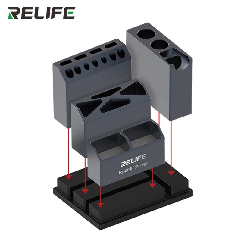 RELIFE RL-001F Storage Box Twe - Screw Organizer Kit recension och pris