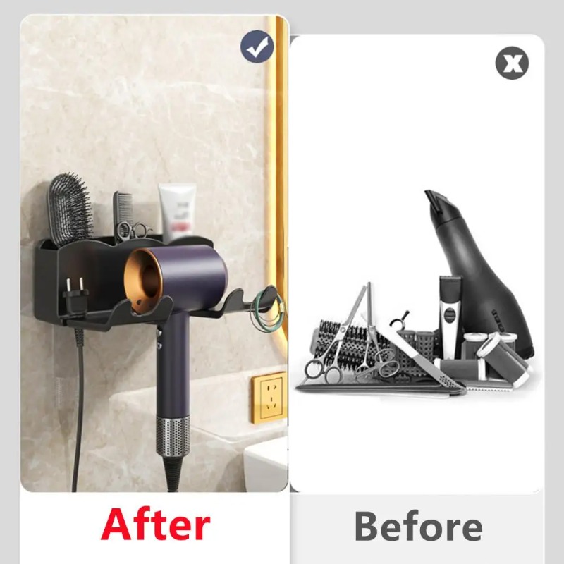 1pcBathroom Shelf Dryer Cradle - Workshop Tools On Wall recension och pris