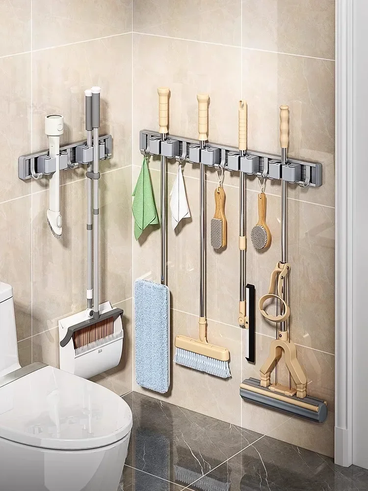 Mop and Broom Organizer Mop Ho - Workshop Tools On Wall recension och pris