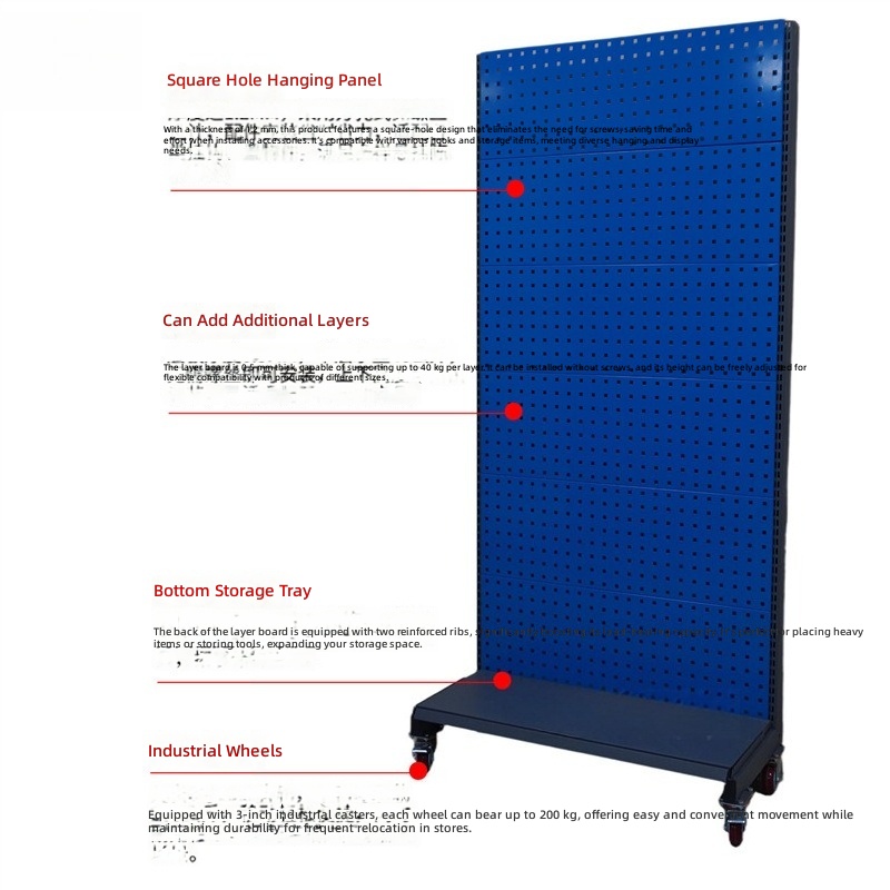 Pegboard Tool Organizer, Wall  - Workshop Tools Display recension och pris
