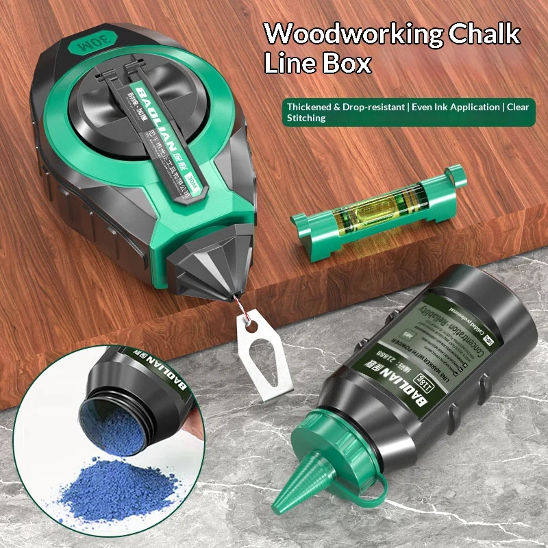 3Pcs Line Marking Tool Chalk L - Workshop Marking Tools recension och pris