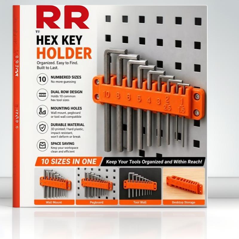 10 Sizes Marked Hex Socket Hol - Workshop Marking Tools recension och pris