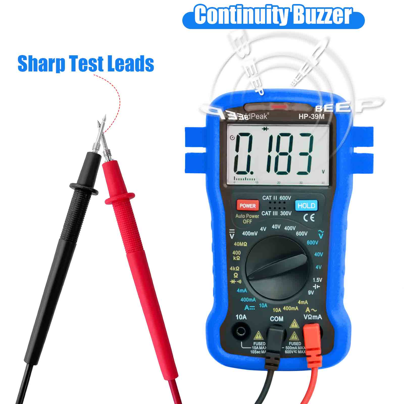 Digital Multimeter True RMS 40 - Workshop Tools Display recension och pris