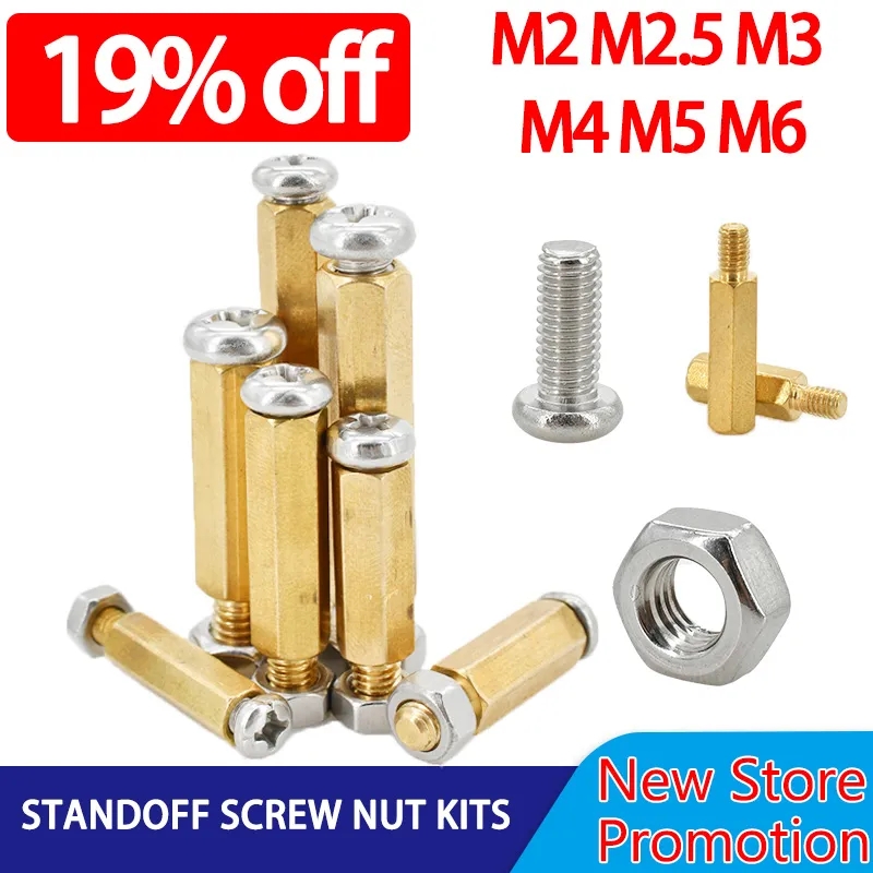 M2 M2.5 M3 M4 M5 M6 Hexagon Mo - Screw Organizer Kit recension och pris