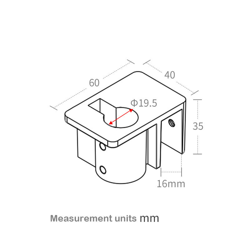Fish Tank Acrylic Water Pipe C - Pipe Clamp Bar recension och pris
