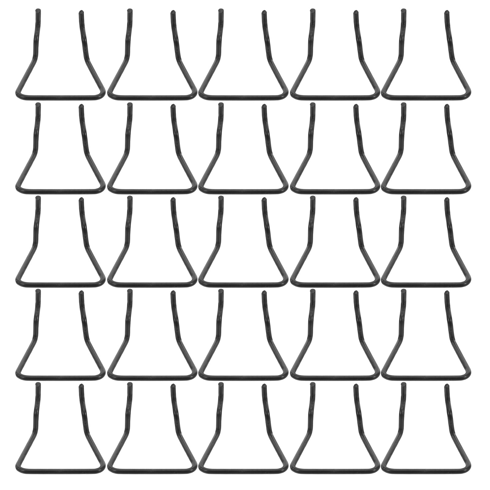 25Pcs Pegboard Hooks Black Dur - Workshop Tools Display recension och pris