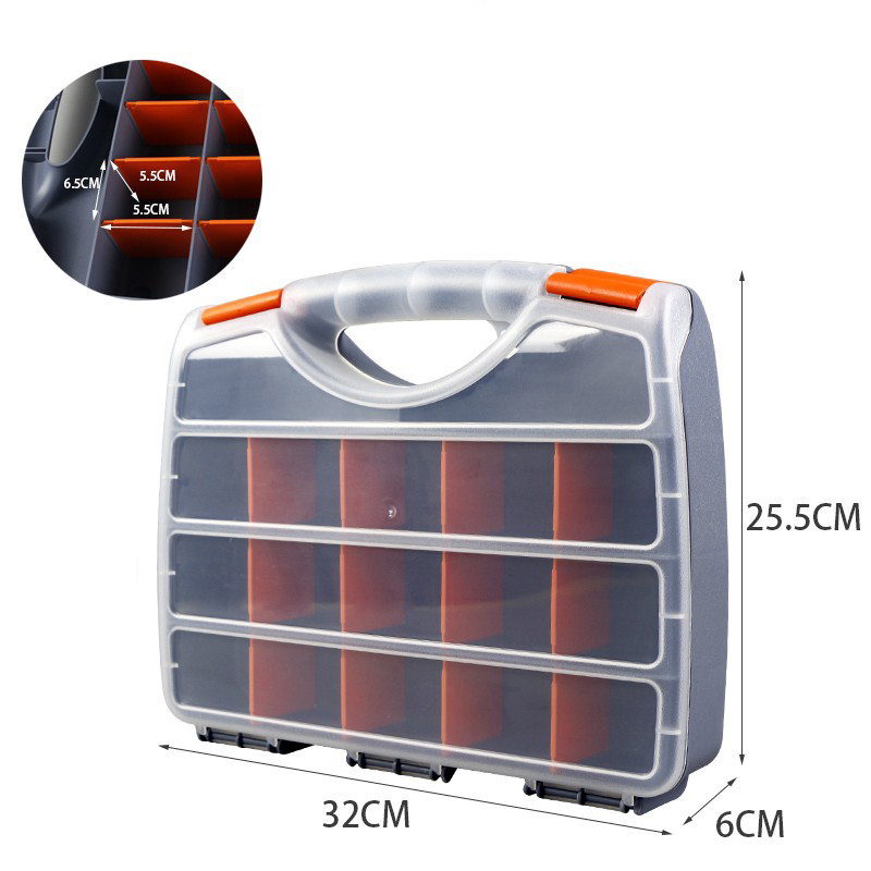ABS Plastic Portable Parts Box - Screw Organizer Kit recension och pris