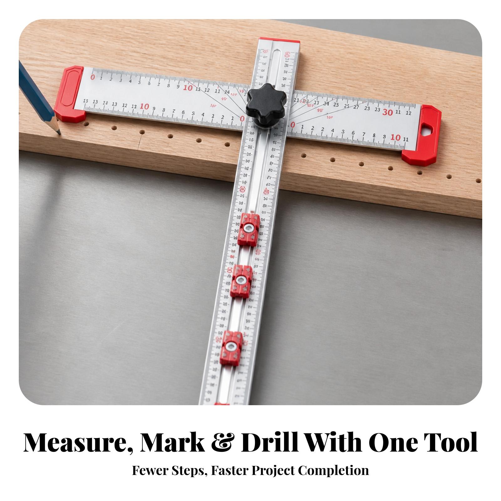 Aluminum Alloy Multifunction T - Workshop Marking Tools recension och pris