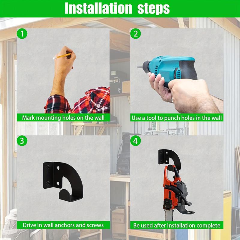 Garage Organizer Trimmer Rack  - Workshop Tools On Wall recension och pris
