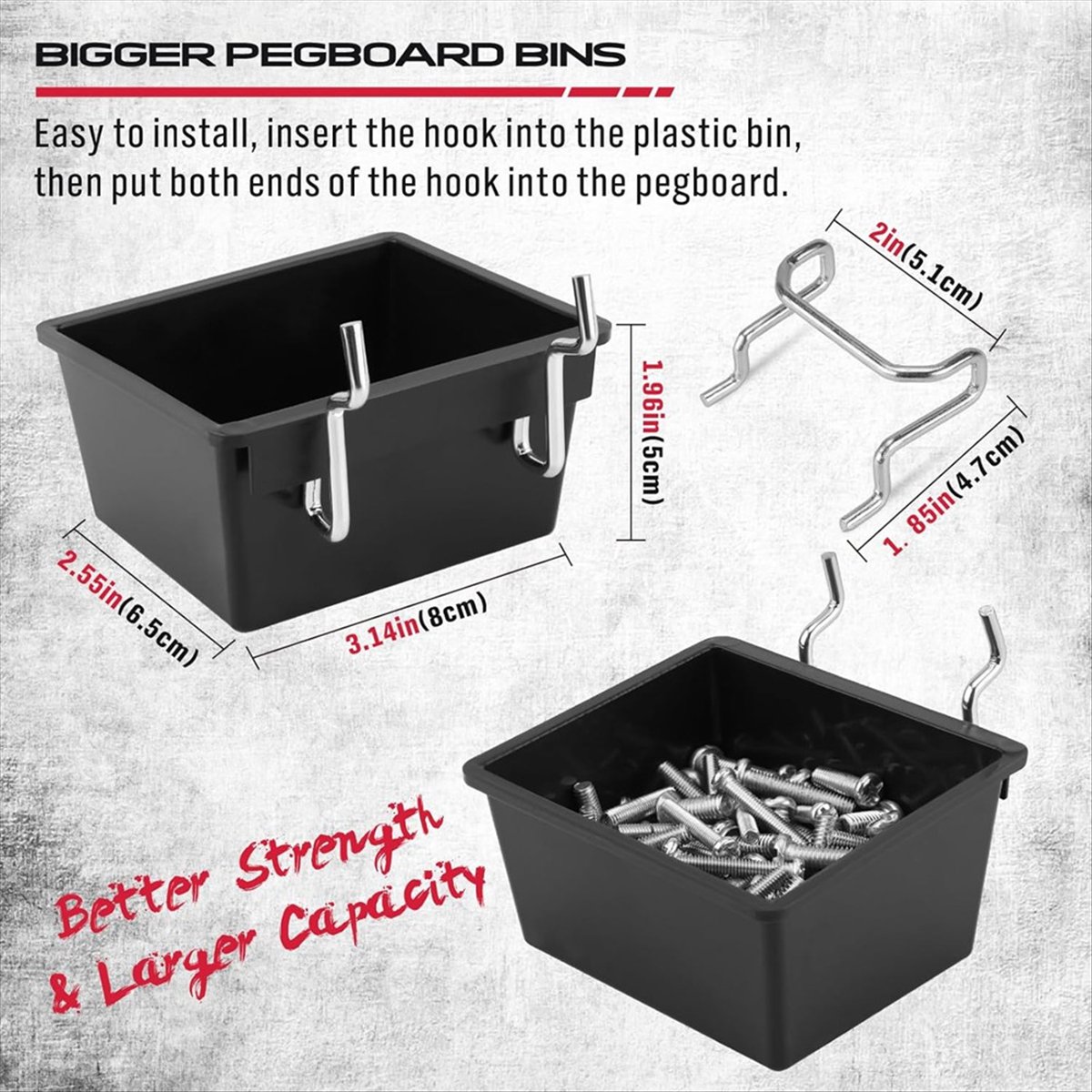 SALE AA63 121Pcs Pegboard Hook - Workshop Tools For Sale recension och pris