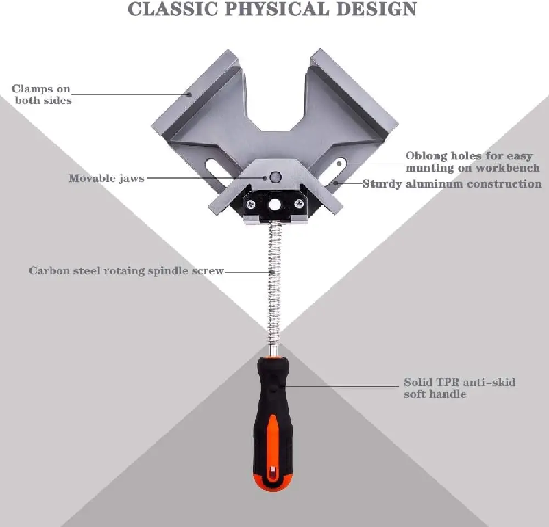 90 Degree Right Angle Clip Cla - Angle Clamp 90 recension och pris