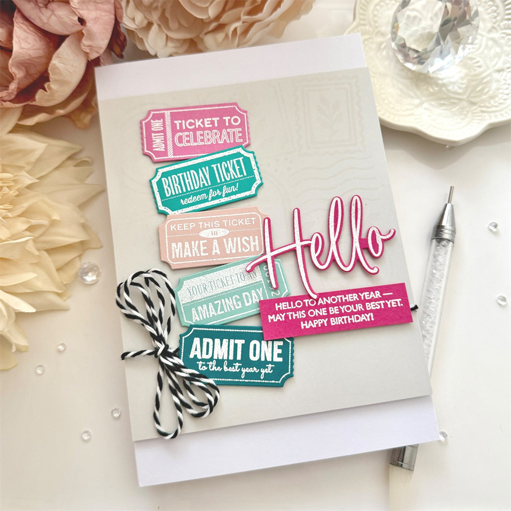 Postage Stencil Collection Big - Tap Die Set recension och pris