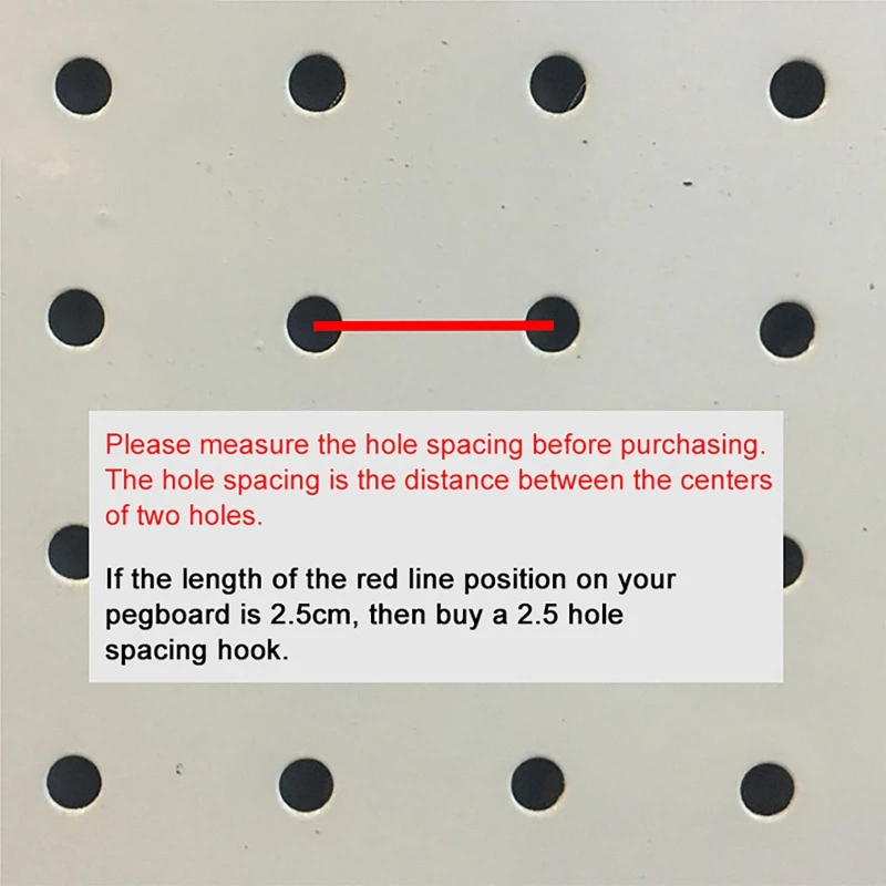 50PCS Peg Board Hooks Pegboard - Workshop Tools Display recension och pris